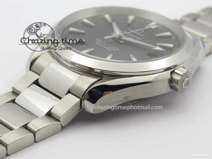 0517 Versatile Aqua Terra ‘PyeongChang 2018’ JHF Best Edition Black Dial On SS Bracelet A 8204